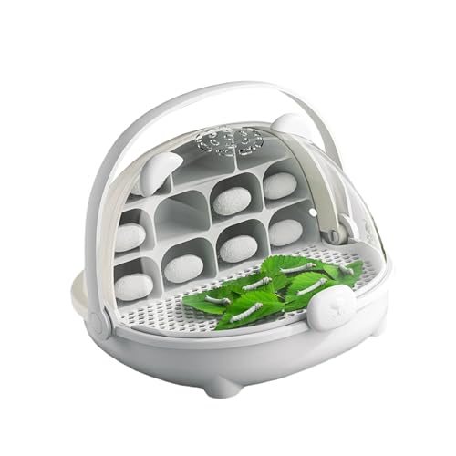 SUMMITDRAGON Klarer Seidenraup Lebensraumkäfig Mit Atmungsaktivem Design Und Abnehmbar SUMMITDRAGON Klarer Seidenraup Lebensraumkäfig Mit Atmungsaktivem Design Und Abnehmbar von SUMMITDRAGON