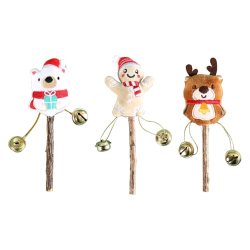 SUMMITDRAGON Weihnachtsthema Katzen Lecken Stick Spielzeug Natürliche Matatabi Stick Kauspielzeug Für Verschiedene Katzen Haarballs Kontrollieren Teaser 3pcs Interaktion Catmint Catmint SUMMITDRAGON Weihnachtsthema Katzen Lecken Stick Spielzeug Natürliche Matatabi Stick Kauspielzeug Für Verschiedene Katzen Haarballs Kontrollieren Teaser 3pcs Interaktion Catmint Catmint von SUMMITDRAGON
