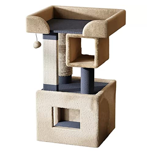 SUNESA Kratzbaum Katzenkratzbaum Katzengerüst Katzenklettergerüst Katzennest Winterkratzbaum eine Katze Springseil Katzenkratzbrett Säule Katzenbaum mit Plattform SUNESA Kratzbaum Katzenkratzbaum Katzengerüst Katzenklettergerüst Katzennest Winterkratzbaum eine Katze Springseil Katzenkratzbrett Säule Katzenbaum mit Plattform von SUNESA