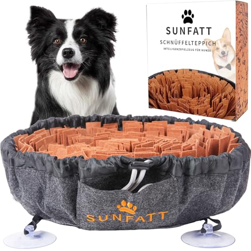 SUNFATT Schnüffelteppich Hund | Größenverstellbar und Waschbar Hundespielzeug | Für kleine & große Hunde I Schnüffelspielzeug Hund | Intelligenzspielzeug für Hunde SUNFATT Schnüffelteppich Hund | Größenverstellbar und Waschbar Hundespielzeug | Für kleine & große Hunde I Schnüffelspielzeug Hund | Intelligenzspielzeug für Hunde von SUNFATT