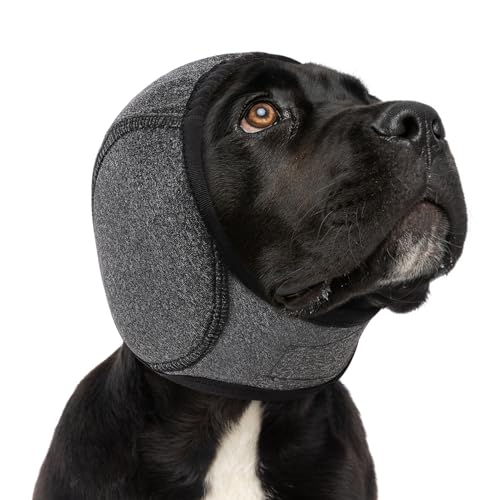 SUNFURA Beruhigender Hunde-Kapuzenpullover – Angstlinderung, leise Ohren für Hunde, Haustier-Ohrenschutz, geräuschschutz, kein Schütteln, Katzenkopfwickel, Hämatom zur Fellpflege, Trocknen, Bad, Grau SUNFURA Beruhigender Hunde-Kapuzenpullover – Angstlinderung, leise Ohren für Hunde, Haustier-Ohrenschutz, geräuschschutz, kein Schütteln, Katzenkopfwickel, Hämatom zur Fellpflege, Trocknen, Bad, Grau von SUNFURA