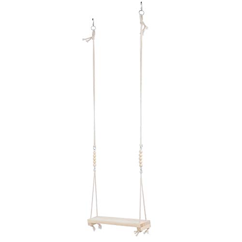 Großer Papagei Pinevood Swing Stand Bar Spielzeug Kauen Beißen Spielen Bequemer Lebensraum für Haustiere Großer Papagei Pinevood Swing Stand Bar Spielzeug Kauen Beißen Spielen Bequemer Lebensraum für Haustiere von SUNGOOYUE
