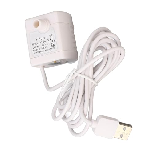 PET -Wasserspenderpumpe, USB -betriebene Katzenwasserbrunnenpumpe mit Niedrigem Rauschen mit Einstellknopf für Haustierwasserbrunnen PET -Wasserspenderpumpe, USB -betriebene Katzenwasserbrunnenpumpe mit Niedrigem Rauschen mit Einstellknopf für Haustierwasserbrunnen von SUNGOOYUE