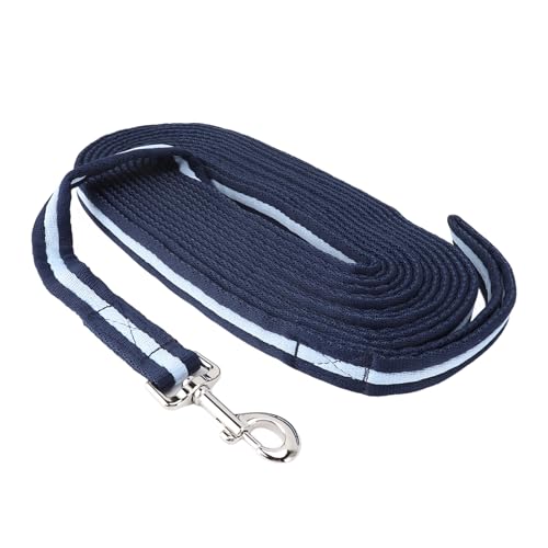 Pferdeseil 8m, Polyester -Trainingsseil mit Edelstahl -Hardware für Reiten, Training und Wettbewerbe, Leichte Pferdesteuerlinie Blau Pferdeseil 8m, Polyester -Trainingsseil mit Edelstahl -Hardware für Reiten, Training und Wettbewerbe, Leichte Pferdesteuerlinie Blau von SUNGOOYUE