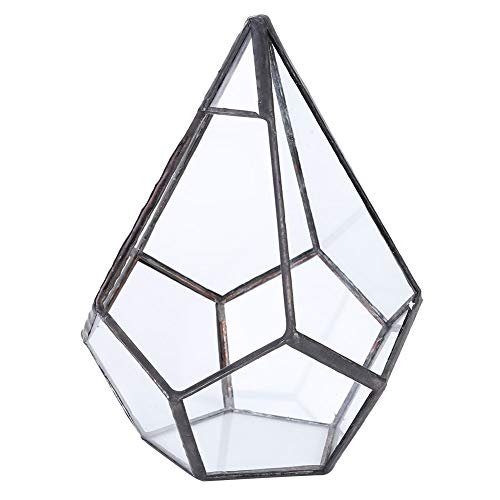 Pflanzgefäß aus Glas mit Geometrischer Form, für Sukkulenten, Als Dekoration für Zuhause Pflanzgefäß aus Glas mit Geometrischer Form, für Sukkulenten, Als Dekoration für Zuhause von SUNGOOYUE