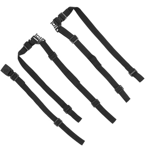 SUNGOOYUE Baby -Sitzgurtgürtel, Nylonplastik Kinderwagen Kinderstärkerei Drehrektion für die Meisten Baby -Hochstühle, Kinderwagen, (Schwarze Schnappknöpfe (Neu a) von SUNGOOYUE