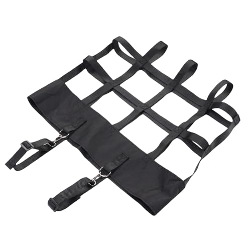 SUNGOOYUE Einstellbarer Equine -Box -Lüfterhalter, Schwarzer Nylon -Lüfterbeutel Hanging Box Stabile Vorräte mit Metallschnalle für den Pferdestall SUNGOOYUE Einstellbarer Equine -Box -Lüfterhalter, Schwarzer Nylon -Lüfterbeutel Hanging Box Stabile Vorräte mit Metallschnalle für den Pferdestall von SUNGOOYUE