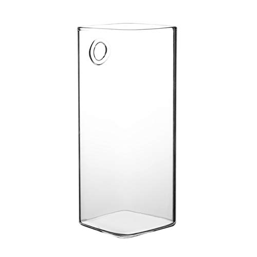 Hängende Glasvase, Hydrokulturbehälter, Schöne Wanddekoration für Zuhause und Büro (Lange Röhrenform) von SUNGOOYUE