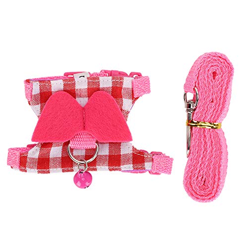 SUNGOOYUE Haustiere von Petras Cotton Walker Outdoor -Set für Squirilla von Chinchilla de Hurón, Atmungsaktiv und Bequemer Bruststiefel für Kleine Tiere, Rosa Farbe Design für -Training, Größen S/M SUNGOOYUE Haustiere von Petras Cotton Walker Outdoor -Set für Squirilla von Chinchilla de Hurón, Atmungsaktiv und Bequemer Bruststiefel für Kleine Tiere, Rosa Farbe Design für -Training, Größen S/M von SUNGOOYUE