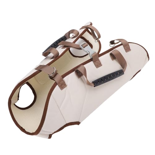 SUNGOOYUE Hunde Liftgurt, Oxford Stoff Einstellbarer Multifunktionaler Hund Ganzkörperstütze Schlinge Weste Träger für Kleine Hunde Katzen Im Freien Reise (XL) von SUNGOOYUE