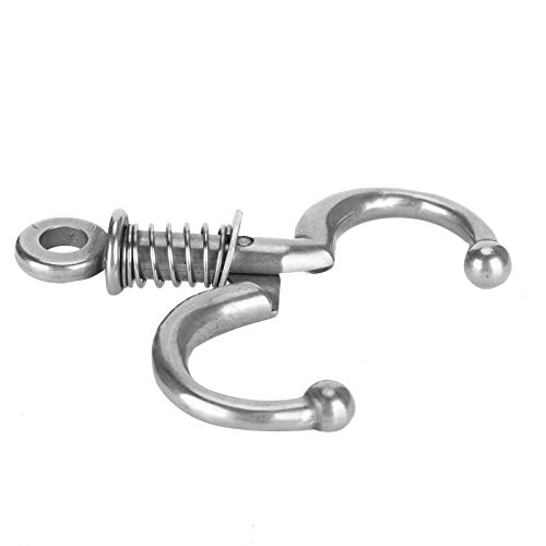 SUNGOOYUE Langlebige Edelstahl -Kuhnasenzange mit Breiter Öffnung, Harmloses Frühlingsklemmdesign, für Bauernhütten, 1 X Rindernasenring (HL-Q4D) von SUNGOOYUE