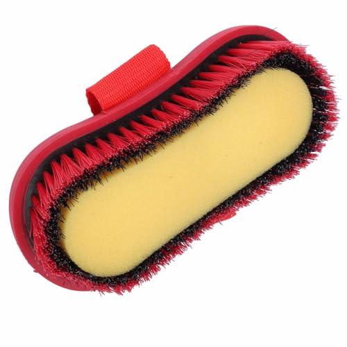 SUNGOOYUE Pferdepflegebürste mit Weichen Borsten, Ergonomischer Griff aus PP-Material Zum Reinigen und Baden von Pferden SUNGOOYUE Pferdepflegebürste mit Weichen Borsten, Ergonomischer Griff aus PP-Material Zum Reinigen und Baden von Pferden von SUNGOOYUE