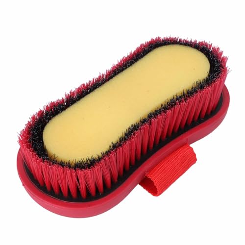 SUNGOOYUE Pferdeschrubberbürste, Pferdepflegebürste, Pferdereinigungsschwamm mit Weichen, Rutschfesten Borsten für eine Sanfte, Gründliche Fellpflege und Mähnenpflege SUNGOOYUE Pferdeschrubberbürste, Pferdepflegebürste, Pferdereinigungsschwamm mit Weichen, Rutschfesten Borsten für eine Sanfte, Gründliche Fellpflege und Mähnenpflege von SUNGOOYUE
