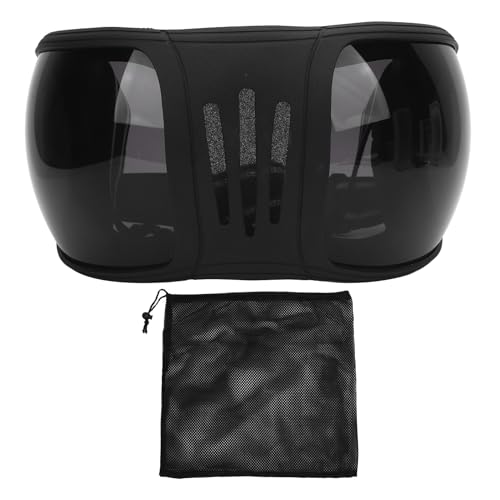 SUNGOOYUE Reitbrille Reitbrille, Winddichte Sandproof Verstellbare Gurtplastiklinse Reitstreifen für Renntraining Im Freien Im Freien Sportarten (Gray) von SUNGOOYUE