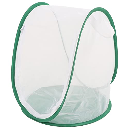 SUNGOOYUE Schmetterlingslebensraum Käfig Tragen Resistent mit Gutem Luftstrom für Pflanzliche Zier-, Weiß- und Grün 33 X 33,5 X 36,5 cm von SUNGOOYUE