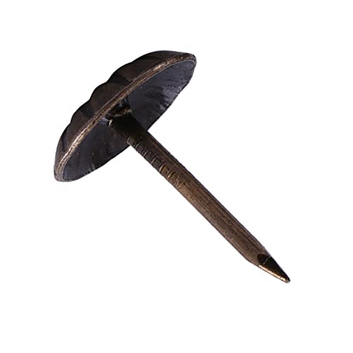 SUNGOOYUE Vintage -Nägel für Bronze -Polsterung Metallmöbel Möbelsofa für Rebe für, Eisen, 100 Stücke (Grün 10 * 14mm) von SUNGOOYUE