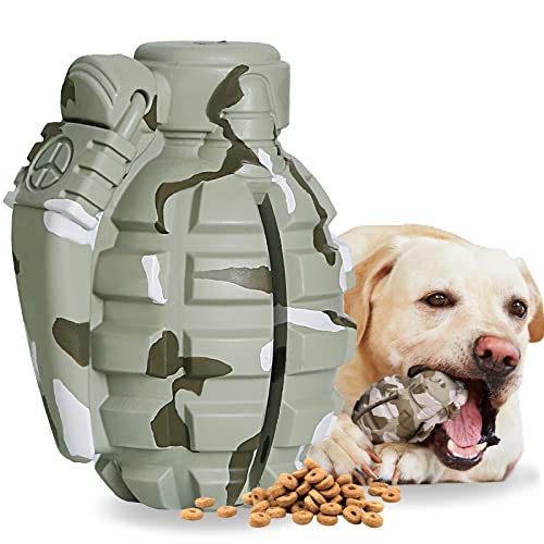 SUNNEKO Premium Hundespielzeug Unzerstörbar aus Naturkautschuk – sehr Robuster Kauspielzeug Hunde nahezu Unkaputtbar – Intelligenzspielzeug für Kleine Mittelgroße und Große Hunde,Camouflage/Tarnfarbe von SUNNEKO