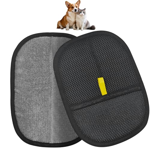 SUNNIFLY 2 Stück Tierhaarentferner Handschuh, Wiederverwendbare Fellmagnet Handschuh für Hunde & Katzen, Antistatische Funktion, für die Reinigung und Pflege von Tierhaaren SUNNIFLY 2 Stück Tierhaarentferner Handschuh, Wiederverwendbare Fellmagnet Handschuh für Hunde & Katzen, Antistatische Funktion, für die Reinigung und Pflege von Tierhaaren von SUNNIFLY