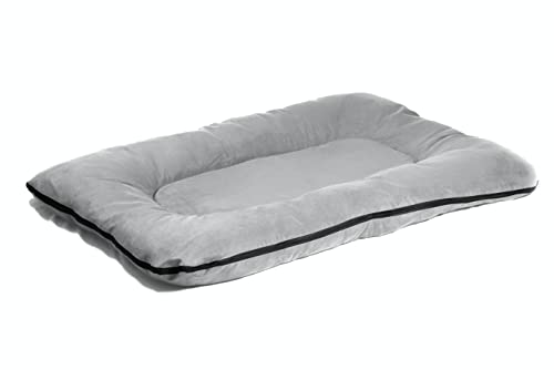 SUNNYDOGS Hundebett XXL | weiches, abwaschbare Hundematte mit Bezug | Kuschelkissen mit bequemem Rand für große Hunde | graues Hundekissen 120 x 80 cm SUNNYDOGS Hundebett XXL | weiches, abwaschbare Hundematte mit Bezug | Kuschelkissen mit bequemem Rand für große Hunde | graues Hundekissen 120 x 80 cm von SUNNYDOGS
