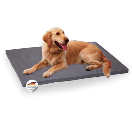 SUNNYDOGS Hundekissen Liegematte für Hundehütte extra dick 125 x 87 x 5 cm von SUNNYDOGS