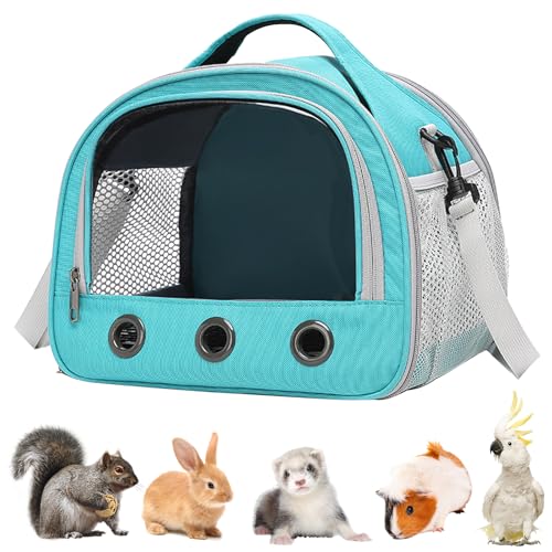 30 * 27 * 21cm Transportbox Katze, Meerschweinchen-Tragetasche, Katzen Tragetasche, mit Schultergurt, Weich Gepolstert, für Kaninchen, meerschweinchen, katzenbabys 30 * 27 * 21cm Transportbox Katze, Meerschweinchen-Tragetasche, Katzen Tragetasche, mit Schultergurt, Weich Gepolstert, für Kaninchen, meerschweinchen, katzenbabys von SUNOYA
