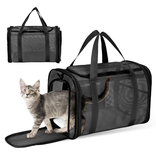 Hundetransportbox, Transportbox Hund, Katzentasche Transporttasche, Hundebox Faltbar, Haustier Tragetasche, Transporttasche Für Katzen Und Hunde, Hundetasche Für Kleine Hunde, Für Reisen (42x26x29cm) Hundetransportbox, Transportbox Hund, Katzentasche Transporttasche, Hundebox Faltbar, Haustier Tragetasche, Transporttasche Für Katzen Und Hunde, Hundetasche Für Kleine Hunde, Für Reisen (42x26x29cm) von SUNOYA