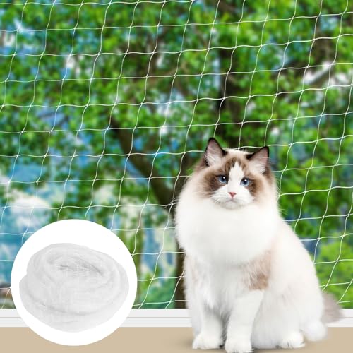 SUNOYA Katzennetz Transparent, Katzennetz für Balkon, 3 x 7m Katzen Netz, Katzenschutznetz für Katzen zur Sicherung von Balkon, Terrassen, Fenstern, Dachluken, Balkonnetze und Fenstern für Katzen SUNOYA Katzennetz Transparent, Katzennetz für Balkon, 3 x 7m Katzen Netz, Katzenschutznetz für Katzen zur Sicherung von Balkon, Terrassen, Fenstern, Dachluken, Balkonnetze und Fenstern für Katzen von SUNOYA