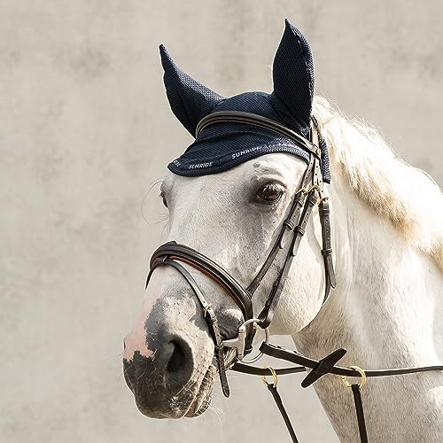 SUNRIDE Fliegenhaube “Wellington” - dämpft Umgebungsgeräusche, schützt vor Insekten, pflegeleicht (Full, blau) von SUNRIDE