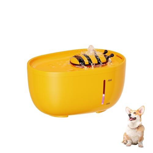 Haustierbrunnen Katze Hund Kleintier Wasserspender Automatische Schüssel Wasserspender 2.3L Ultra Silent Filter Wasserreiniger, Katzenbrunnen Wasserstand Fenster, Geeignet für Katzen und Hunde (Weiß, Haustierbrunnen Katze Hund Kleintier Wasserspender Automatische Schüssel Wasserspender 2.3L Ultra Silent Filter Wasserreiniger, Katzenbrunnen Wasserstand Fenster, Geeignet für Katzen und Hunde (Weiß, von SUNWAYES