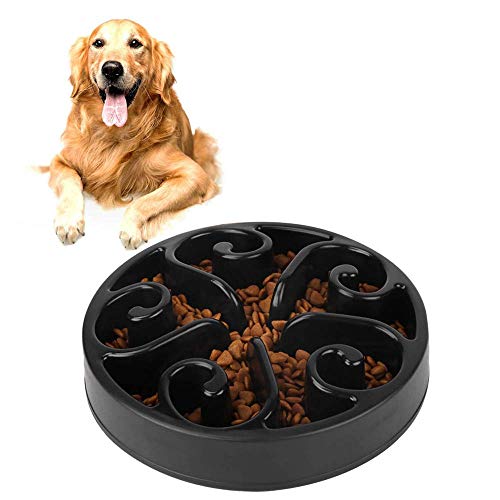 SUOXU Hundenapf Slow Feeder, Medium Dog Food Bowls Labyrinth Interactive Puzzle Bowls, Slow Food, Bloat Stop, Anti-Schlucken, Verlängern Sie die Esszeit von SUOXU