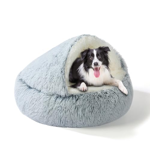 SUOXU Mittelgroßes Hundebett mit Bezug, Rutschfester Unterseite, waschbarem orthopädischem, flauschigem Anti-Angst-Haustierbett. Geeignet für Katzen und Hunde unter 20 kg/44 lbs SUOXU Mittelgroßes Hundebett mit Bezug, Rutschfester Unterseite, waschbarem orthopädischem, flauschigem Anti-Angst-Haustierbett. Geeignet für Katzen und Hunde unter 20 kg/44 lbs von SUOXU
