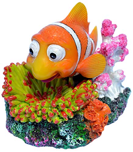 Supa Aquarium/Aquarium-Ornament, luftbetrieben, realistische Details, ca. 12 cm (L) x 9 cm (B) x 9,5 cm (H) von SUPA