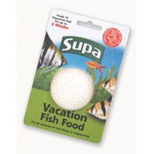 Supa, Vacation Fischfutter-Block für Aquarium, nährt Fische bis zu 2 Wochen, 25 g Supa, Vacation Fischfutter-Block für Aquarium, nährt Fische bis zu 2 Wochen, 25 g von SUPA