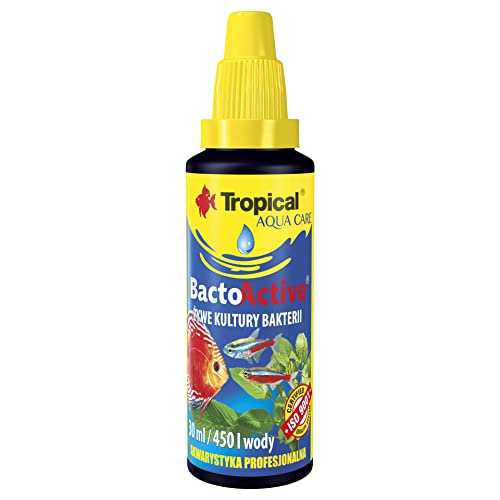 Tropical bacto-Active – Live Kulturen von Bakterien für Süß- und Marine Tanks, Flasche 30 ml von SUPER AQUARIUM LTD