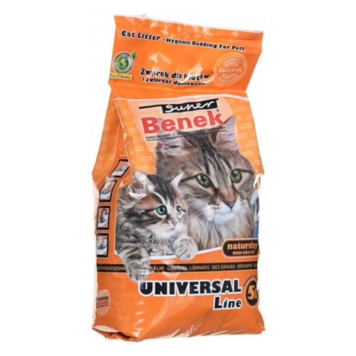 30L SUPER BENEK UNIVERSELL NATÜRLICH Katzenstreu Klumpstreu Einstreu von SUPER BENEK