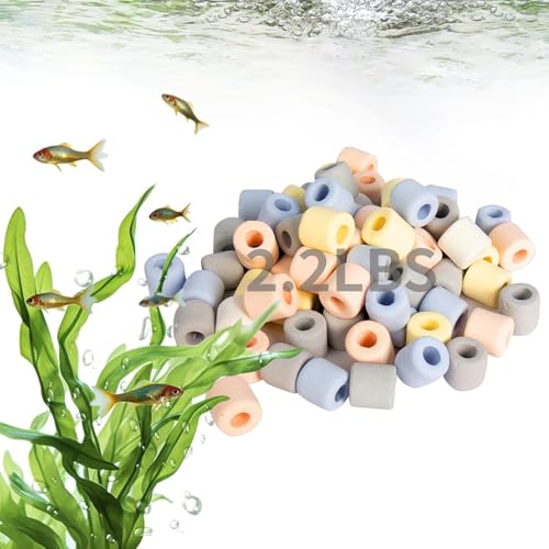 5-in-1 Keramik-Bio-Kugeln, 0,5 kg Aquarium-Filtermedien, Bio-Kugeln, Bio-Kugeln, Süßwasser, biologische Ringe für Aquarien, Sumpffilter, Süßwasser und Meeresfische 5-in-1 Keramik-Bio-Kugeln, 0,5 kg Aquarium-Filtermedien, Bio-Kugeln, Bio-Kugeln, Süßwasser, biologische Ringe für Aquarien, Sumpffilter, Süßwasser und Meeresfische von SUPERPAWS