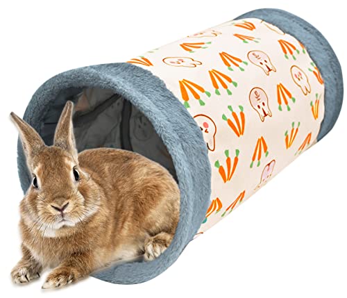 SUPJADE Kaninchen-Meerschweinchen-Tunnel-Versteck-Spielzeug – Hasen-Katzen-Röhre, kleine Tiere, Aktivitätstunnel, Versteck-Bett-Zubehör für Zwergkaninchen, Meerschweinchen, Kätzchen SUPJADE Kaninchen-Meerschweinchen-Tunnel-Versteck-Spielzeug – Hasen-Katzen-Röhre, kleine Tiere, Aktivitätstunnel, Versteck-Bett-Zubehör für Zwergkaninchen, Meerschweinchen, Kätzchen von SUPJADE