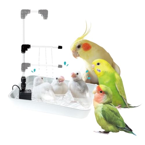 Easy Anywhere Mini-Duschwasserspender, einfache Reinigung, Sittich, Baden, für Vögel, Katzen, Kleintiere, frei gestaltbar, Japan Import Easy Anywhere Mini-Duschwasserspender, einfache Reinigung, Sittich, Baden, für Vögel, Katzen, Kleintiere, frei gestaltbar, Japan Import von SUPLIMANIA