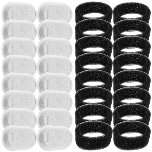 32 Stück Katzenbrunnen Filter, Katzenwasserbrunnen Filter Trinkbrunnen 16 Pack Safer Ersatzfilter für Katzenbrunnen 16 Schwamm für 67 108 Unzen Edelstahl Haustier Wasserspender Schaumfilter 32 Stück Katzenbrunnen Filter, Katzenwasserbrunnen Filter Trinkbrunnen 16 Pack Safer Ersatzfilter für Katzenbrunnen 16 Schwamm für 67 108 Unzen Edelstahl Haustier Wasserspender Schaumfilter von SUPPUIMNT