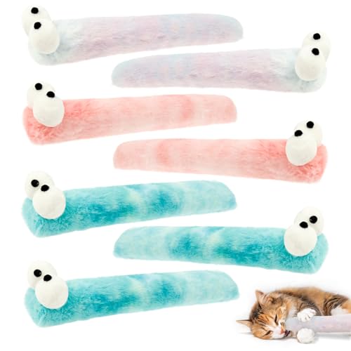 7 Stück Katzenminze Spielzeug, Katzenminze Katzenspielzeug Plush Cat Toy Pillow mit Katzenminister in Weichem Interaktivem Innenkätzchen Spiel und Übungsspielzeug um Kitty Übungen für Innenu Fördern 7 Stück Katzenminze Spielzeug, Katzenminze Katzenspielzeug Plush Cat Toy Pillow mit Katzenminister in Weichem Interaktivem Innenkätzchen Spiel und Übungsspielzeug um Kitty Übungen für Innenu Fördern von SUPPUIMNT
