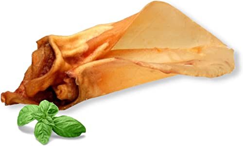 Supravit Kälberohren für Hunde 1kg I schmackhafte Kalbsohren als Hunde Leckerlis I Kauartikel Hund groß I feinste Leckereien für Hunde I getrocknete Kalbsohren für den Hund von Supravit