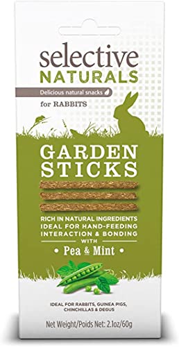 Selective Naturals Garden Sticks Pea & Mint For Rabbits 2.1-Ounce - 2 Pack von Supreme