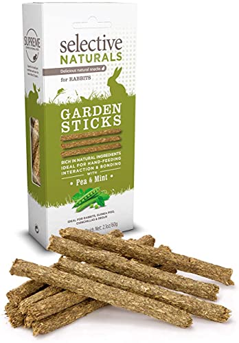 Selective Naturals Garden Sticks Pea & Mint For Rabbits 2.1-Ounce - 10 Pack von Supreme