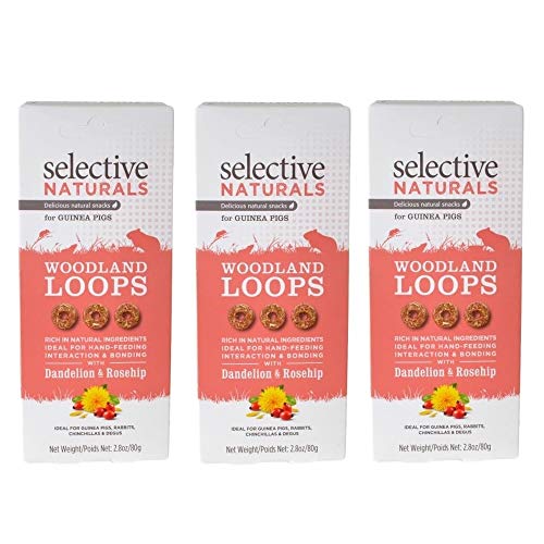 Selective Naturals Woodland Loops Dandelion & Rosehip Guinea Pig 2.8-Oz - 3 Pack Selective Naturals Woodland Loops Dandelion & Rosehip Guinea Pig 2.8-Oz - 3 Pack von Supreme