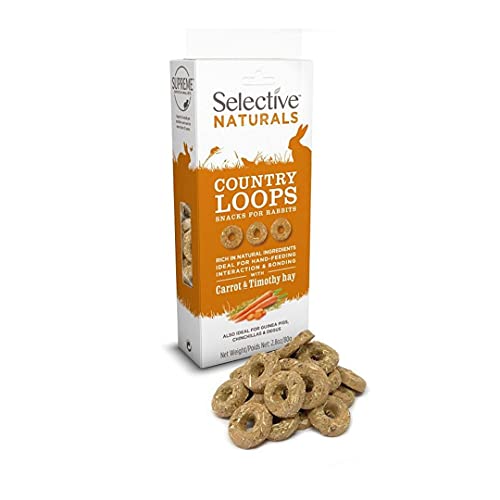 Supreme Pet Things Selective Naturals Country Loops, 80 g, 4 Stück von SUPREME