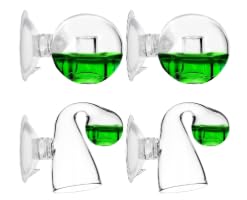 4 Stück CO2 Glas Aquarium Monitor, Co2 Dauertest Aquarium von SUPRROW