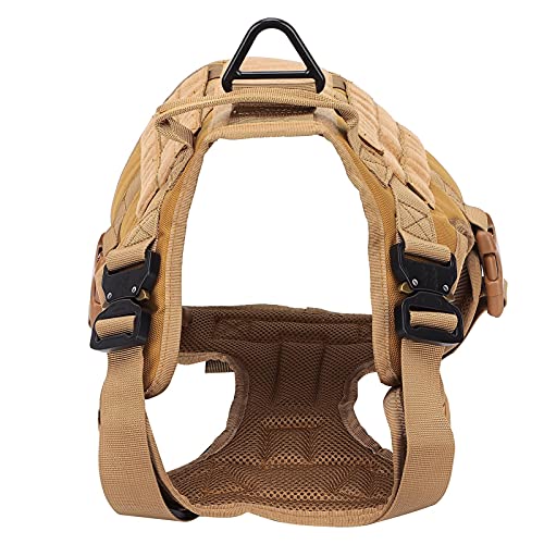 Mittelgroße Hundeweste mit Hochwertiger Samtmaterialweste für Outdoor -Aktivitäten, Geeignet für das Training und Geeignet und (L) von SUPYINI