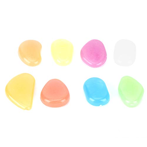 SUPYINI 200 Stück Leuchtende Steine, Bunte Fluoreszierende Steine, Garten-Aquarium-Dekoration SUPYINI 200 Stück Leuchtende Steine, Bunte Fluoreszierende Steine, Garten-Aquarium-Dekoration von SUPYINI