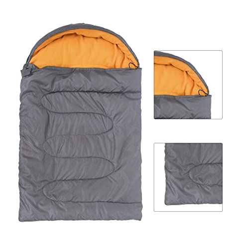 SUPYINI Haustier Schlafsack, Faltbares Hund Schlafbett mit, Enger Ausrichtung, Warmer Doppelter Reißverschluss, Weiches Fleece -Futter für Innen- und Freizeitreisen (110 * 70 cm) von SUPYINI