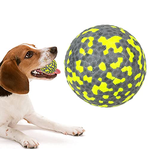 SUREH 2 x unzerstörbare Hundespielzeugbälle für aggressive Kauer, schwimmende Hüpfbälle für große und mittelgroße Hunde zum Kauen, Apportieren und Spielen SUREH 2 x unzerstörbare Hundespielzeugbälle für aggressive Kauer, schwimmende Hüpfbälle für große und mittelgroße Hunde zum Kauen, Apportieren und Spielen von SUREH